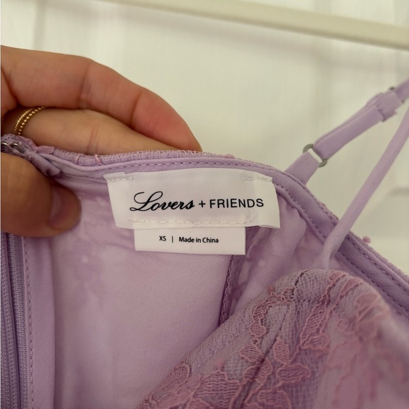 Judy mini dress in lilac - Picture 4 of 4